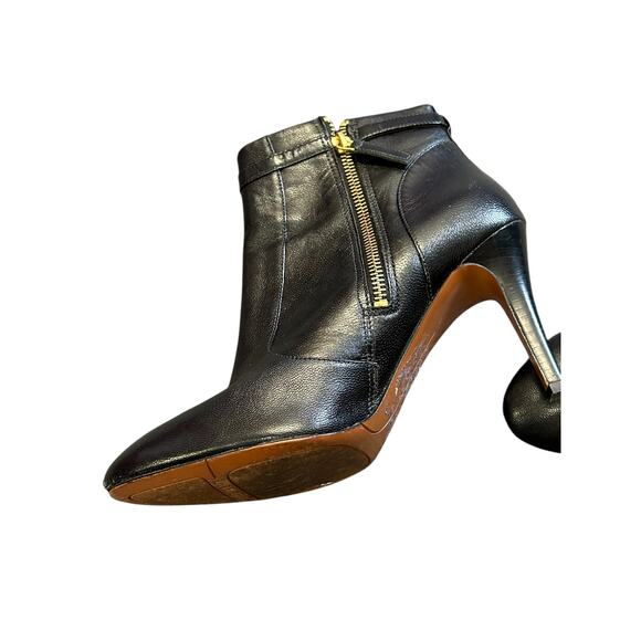 Nine West Mainstay Ankle Booties – Women’s 8M. Black leather stiletto heels - Picture 7 of 11